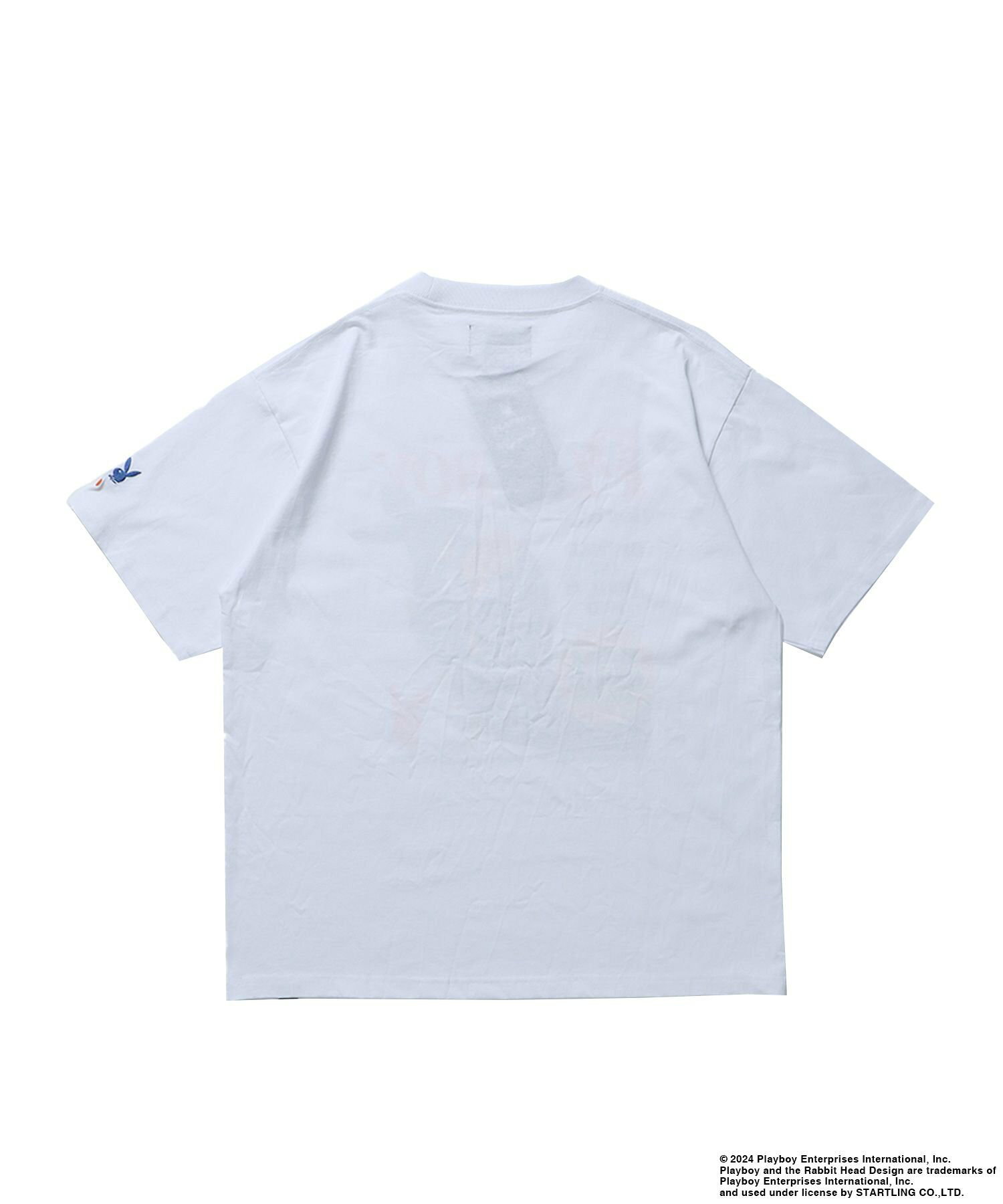【SEQUENZ】PBHC FLYER S/S TEE / プレイボーイ 半袖Tシャツ バックプリント 刺繍 ブランドロゴ バニー ガール